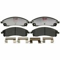 R/M Brakes BRAKE PADS OEM OE Replacement Hybrid Technology Includes Mounting Hardware EHT1019H